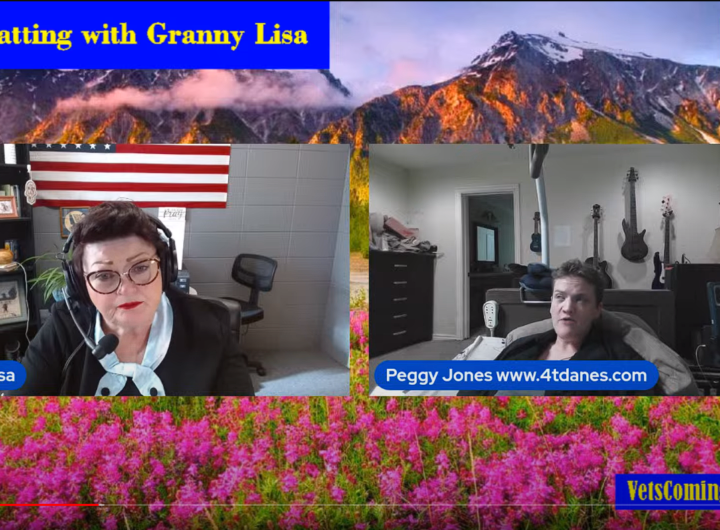 Vets Chatting with Granny Lisa, Granny Lisa Interviews Peggy Jones