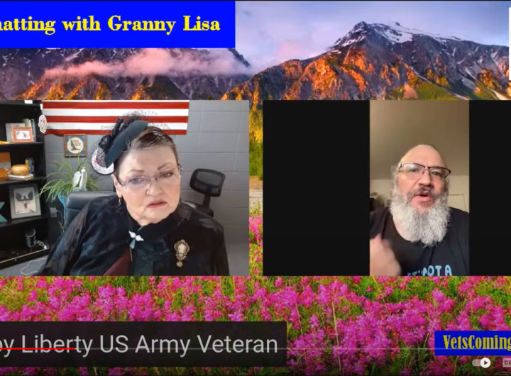 Bobby Liberty, Granny Lisa Kraft, Vets Chatting with Granny Lisa