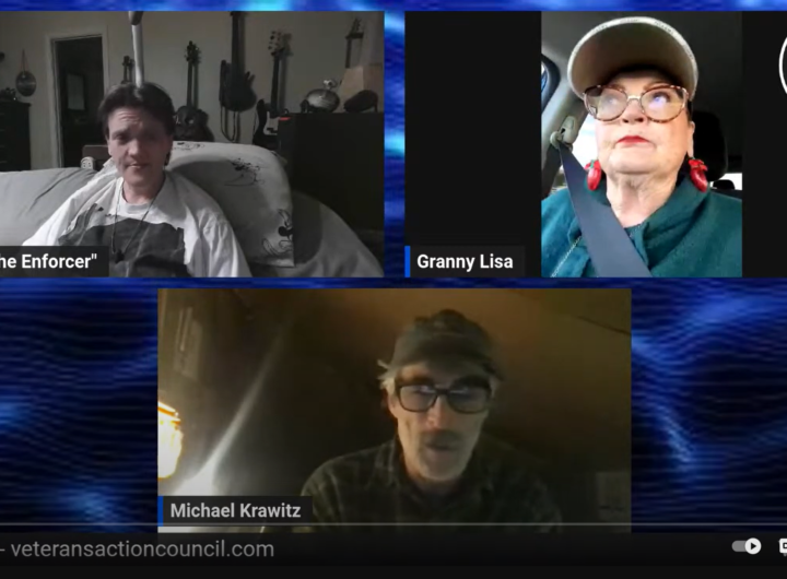 Michael Krawitz, Peggy Louise Jones, Granny Lisa Kraft, Vets Coming Clean